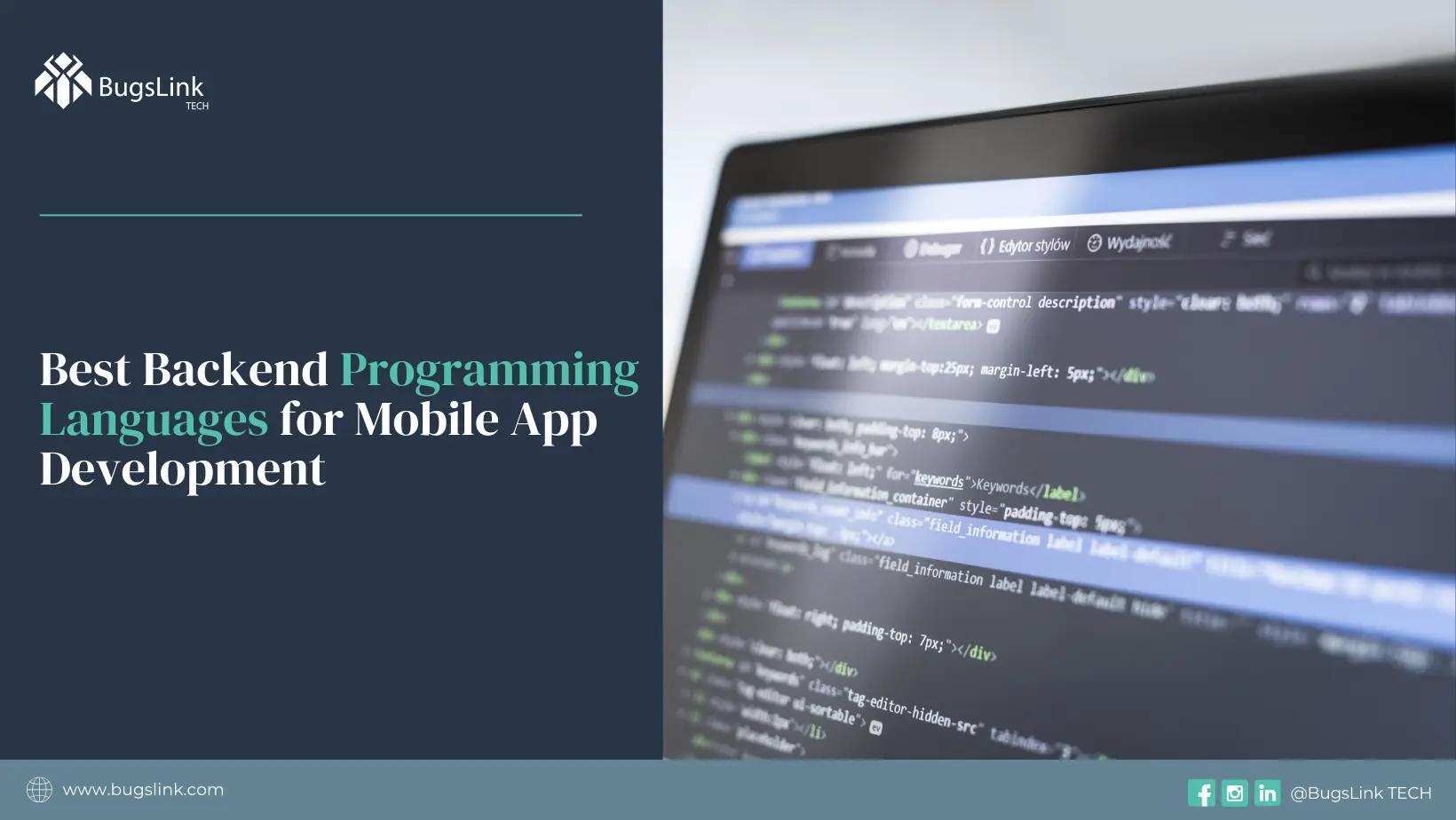 Best Backend Programming Language for Mobile App Development